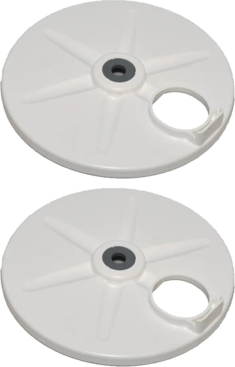 xyocx Replacement Wheel Cover Assembly Wheel Dust Cover 127-6840 fits Toro 21"/22" 105-1838 108-3794 110-1789 110-1792 127-6840 Recycler Mowers (2 Pack) - Image 1